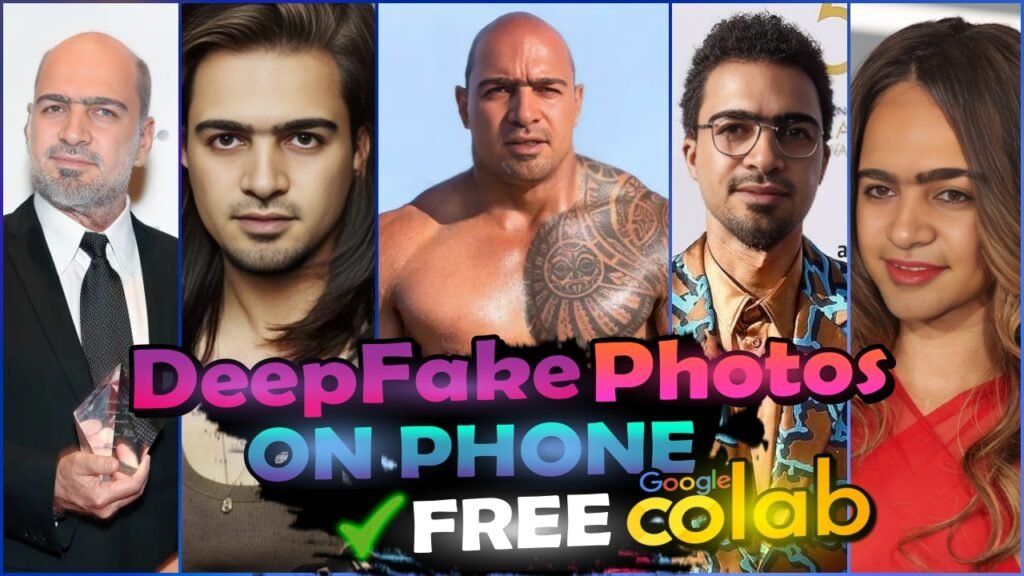 Deepfake photos and face swapping using Google Colab and Roop for free